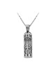 Collier en argent sterling avec stylo Mezouza... | Cadeau juif d'Israël