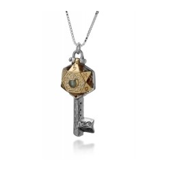 Charm pendentif Kabbale pour la prospérité et la réussite... | Colliers par HaAri