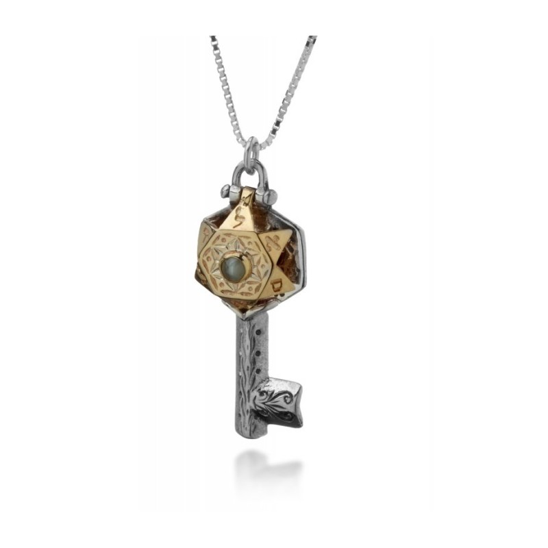 Kabbalah Pendant Charm for Prosperity and Succ... | Necklaces by HaAri