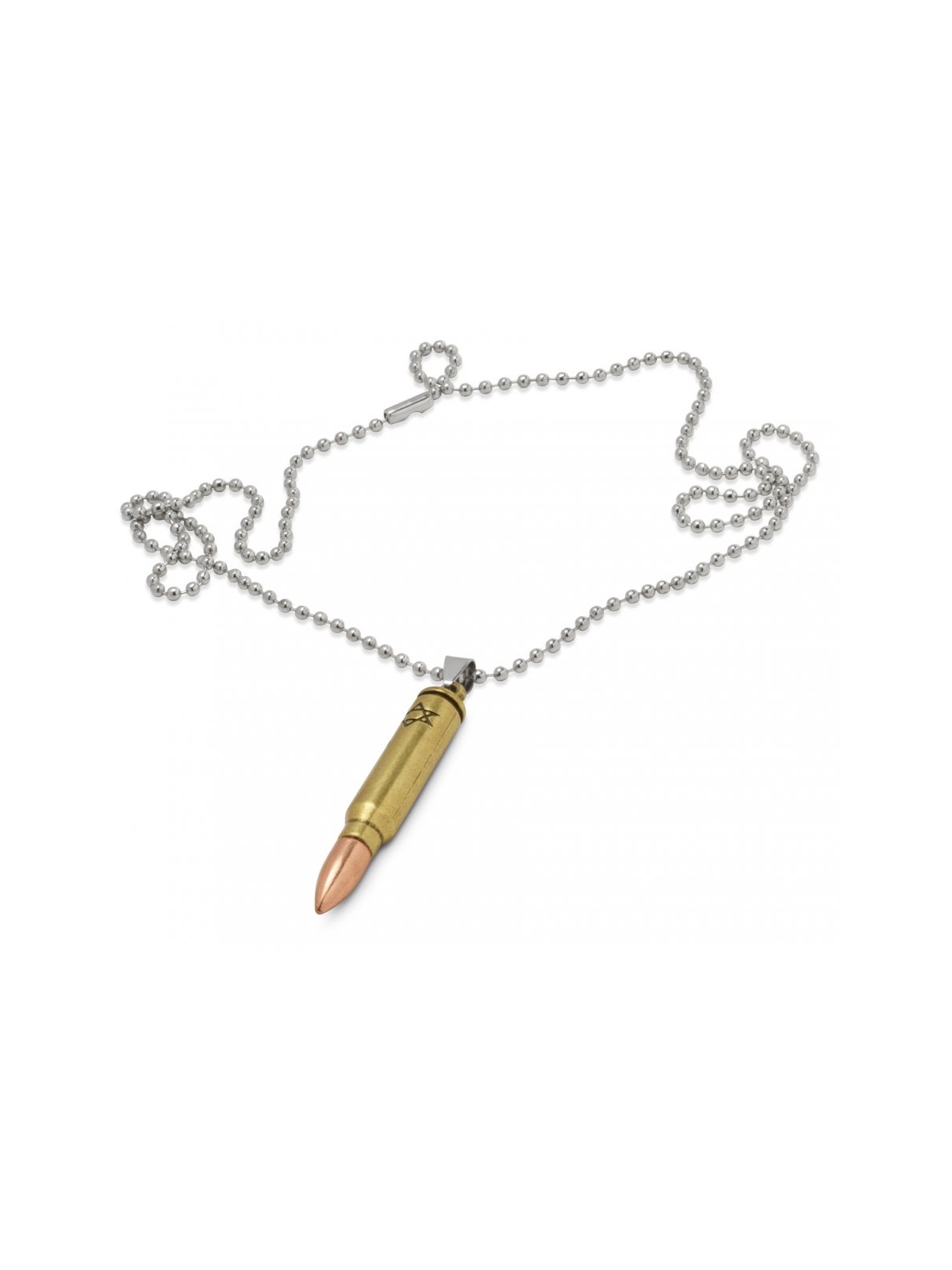 Israeli Army M 16 Rifle Bullet Pendant with Star of ... | Israeli Army