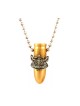 Collier avec pendentif en bronze de balle de l'armée israélienne Com... | Armée israélienne