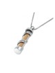 Collier Mezouza en argent sterling avec spirale... | Cadeau juif d'Israël