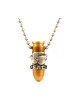 Necklace Bronz Bullet Pendant Embossed with Peace Do... | Israeli Army