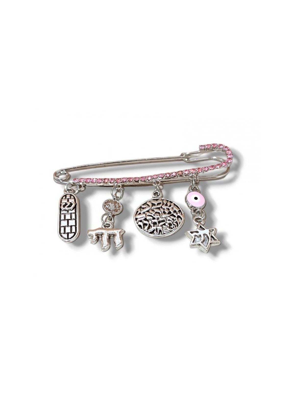 Jewish Blessings Pin for Baby Crib Carriage or Str... | New Baby Gifts