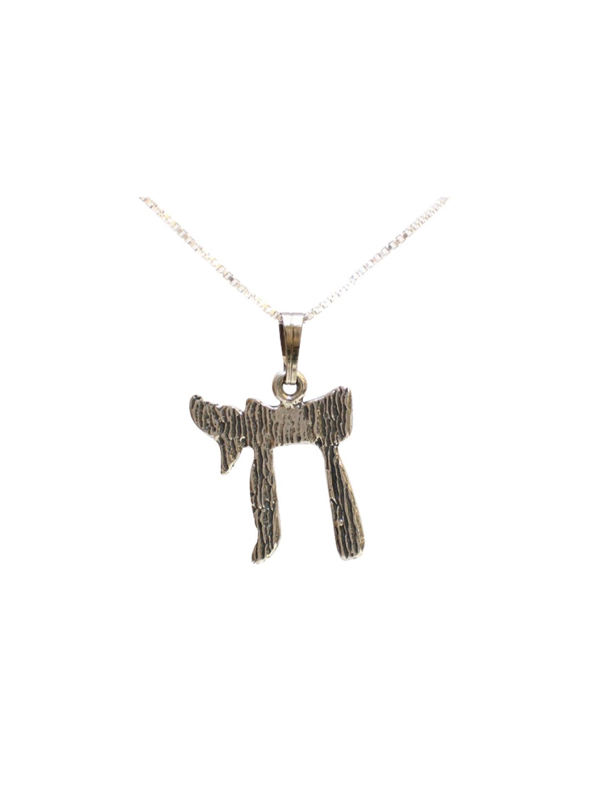 Pendentif Chai en argent sterling | Colliers et pendentifs Chai