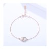 Rose Gold Plated Sterling Silver Bracelet... | Israeli Fashion Jewelry