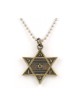 Necklace Star of David Pendant with IDF Initials and... | Israeli Army