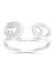 Sterling Silver Ring Horseshoe with Zircons Choose S... | Jewish Rings