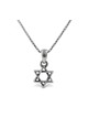 925 Sterling Silver Star of David Pendant Necklace Small | AJDesign