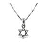 925 Sterling Silver Star of David Pendant Necklace Small | AJDesign