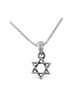 925 Sterling Silver Star of David Pendant Necklace Small | AJDesign