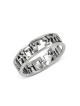 Bague en argent sterling 925 avec Shema Yisrael gravé... | Anneaux juifs