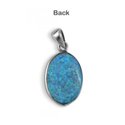 Grafted Pendant Necklace in 925 Sterling Silver wi... | Jewish Pendant