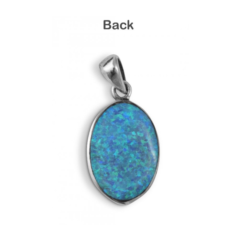 Collier pendentif greffé en argent sterling 925 avec... | Pendentif juif