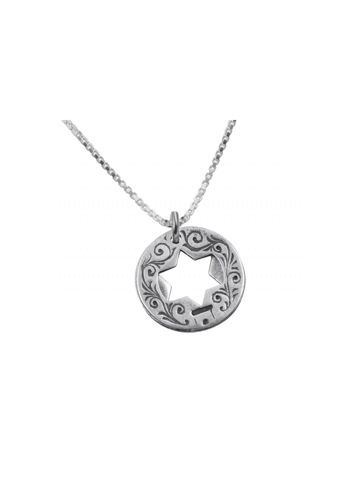 HaAri Double Star of David Ana BeKoach Hamsa E... | Necklaces by HaAri