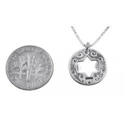 HaAri Double Star of David Ana BeKoach Hamsa E... | Necklaces by HaAri