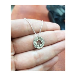HaAri Double Star of David Ana BeKoach Hamsa E... | Necklaces by HaAri