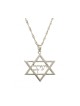 Custom Hebrew Name Necklace inside Star of D... | Personalized Jewelry