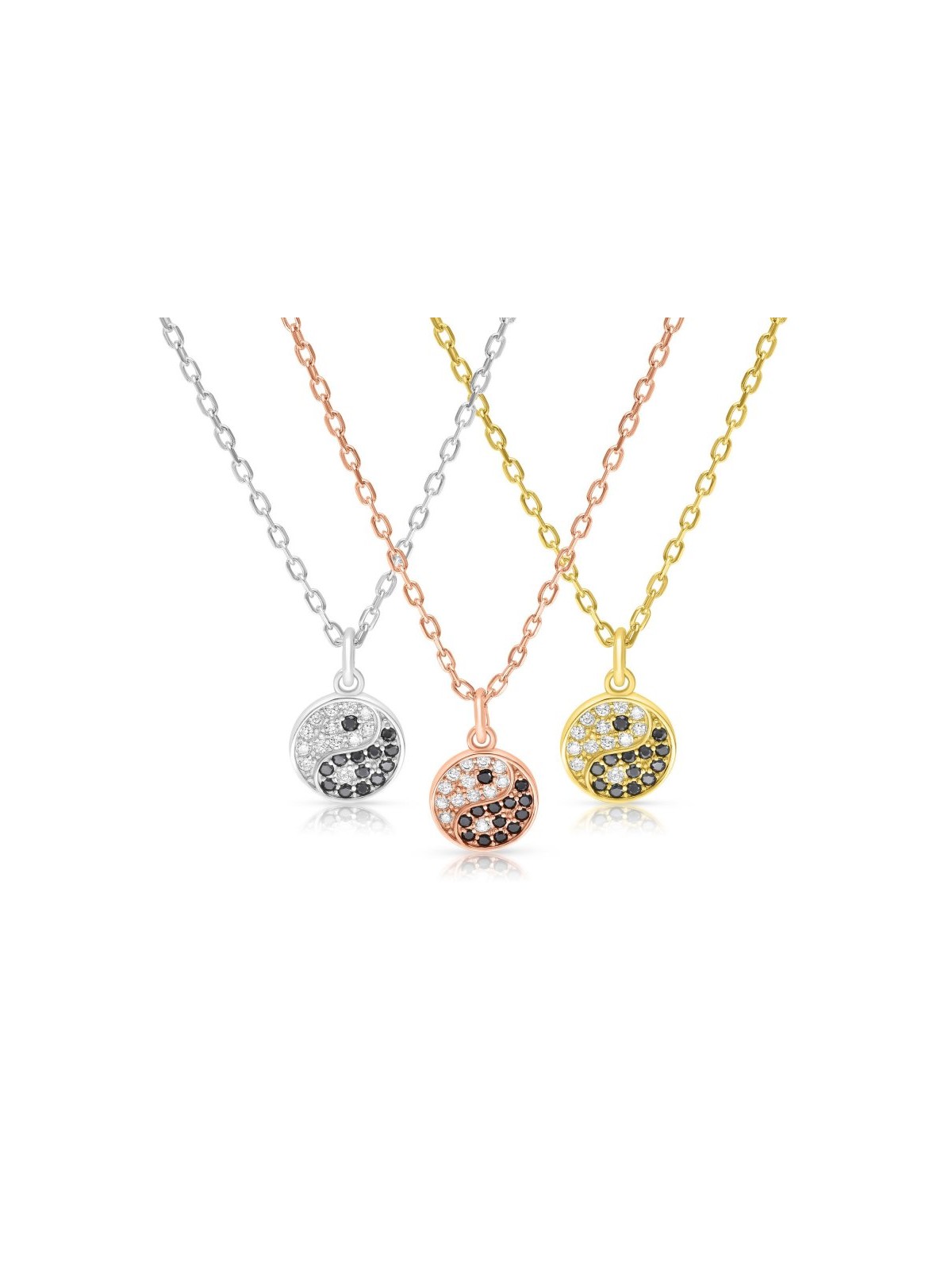 Argent sterling ou or jaune ou rose Ne... | Bijoux de mode israéliens
