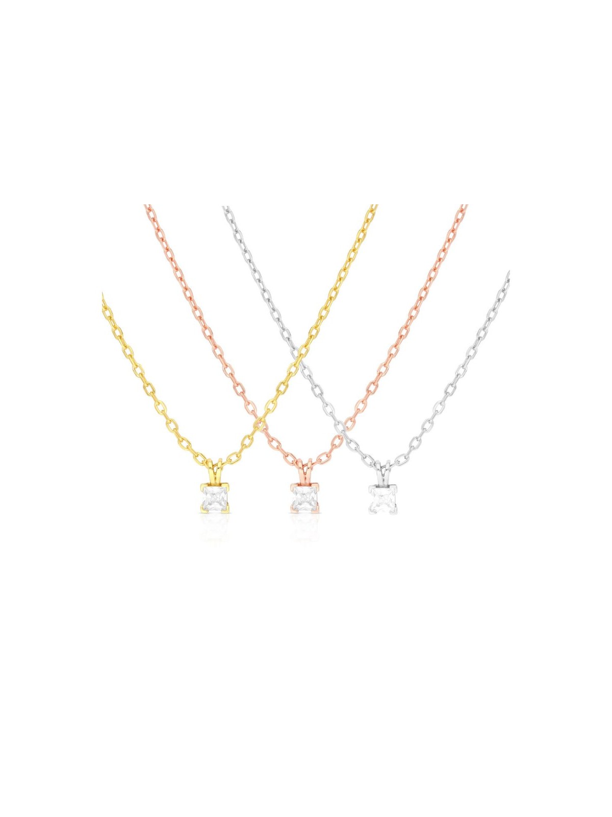 Yellow or Rose Gold Plated Sterling Silve... | Israeli Fashion Jewelry