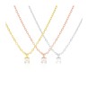 Yellow or Rose Gold Plated Sterling Silve... | Israeli Fashion Jewelry