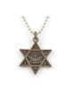 Necklace Bronze Star of David Israeli Army Commando ... | Israeli Army
