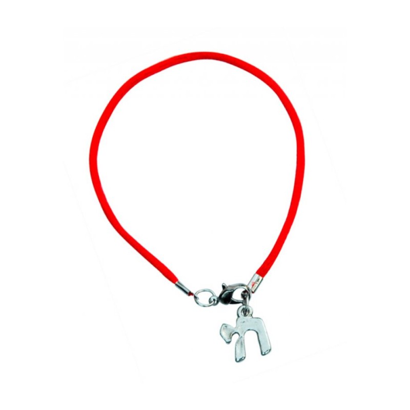 Red Thread Kabbalah Bracelet Chai Charm S... | Jewish Gift from Israel