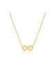 Collier en argent sterling Infinity Zircon... | Bijoux de mode israéliens