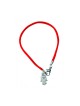 Kabbalah Cord Bracelet with Hamsa Charm Red | Jewish Gift from Israel