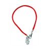 Kabbalah Cord Bracelet with Hamsa Charm Red | Jewish Gift from Israel