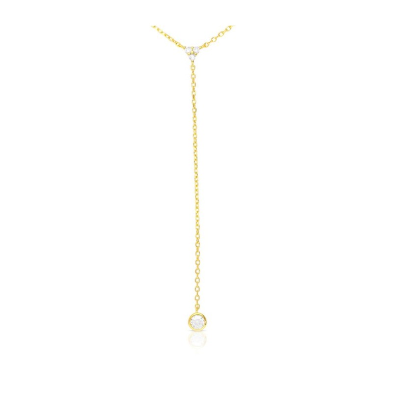 Collier en argent sterling plaqué avec cri... | Bijoux de mode israéliens