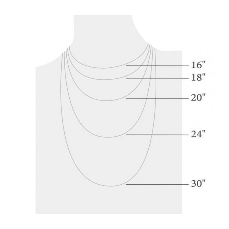 925 Sterling Silver Rhodium Plated Rope Chain Choice of Le... | Chains