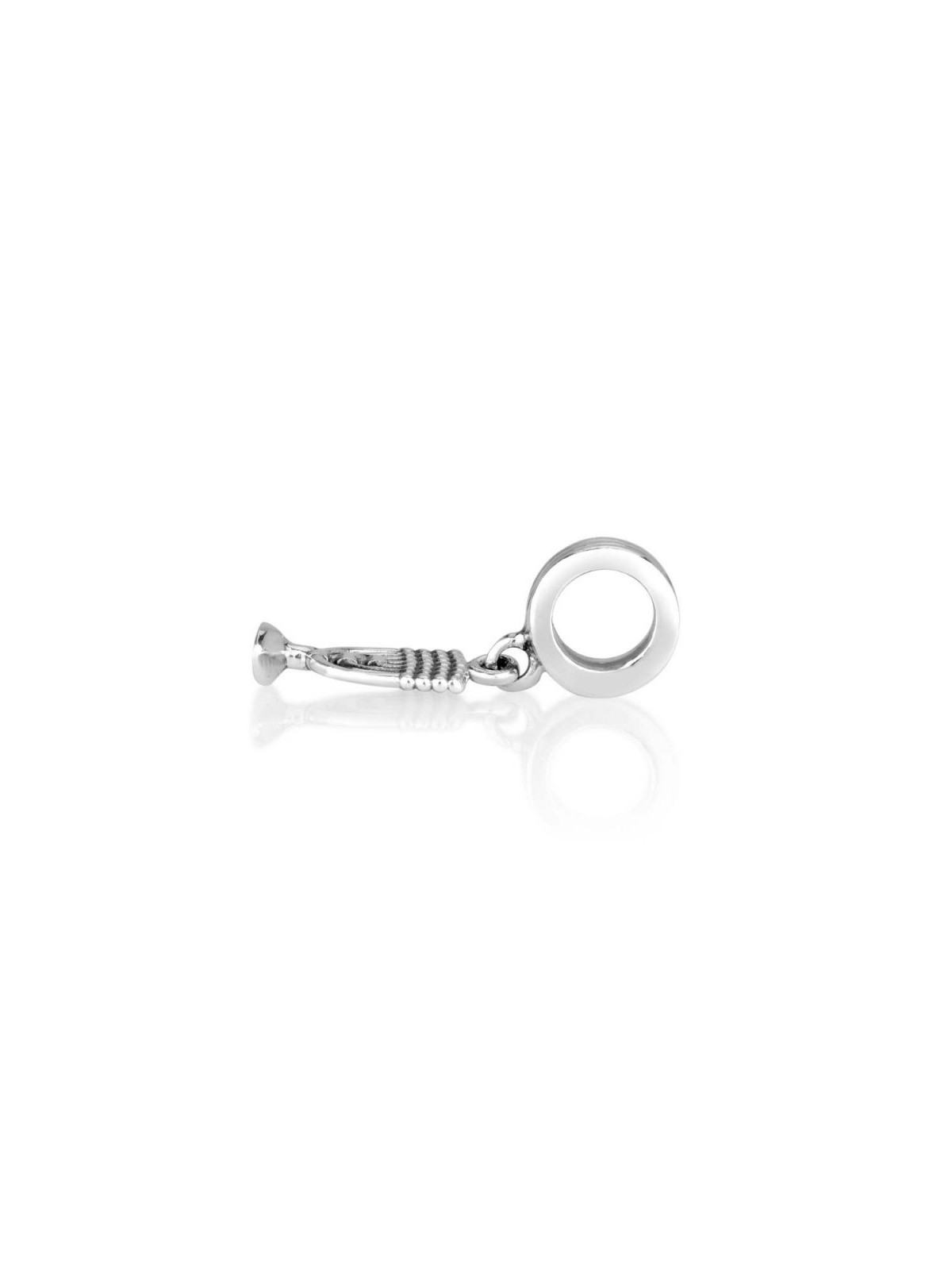 Sterling Silver Menorah Charm | Judaica Charms