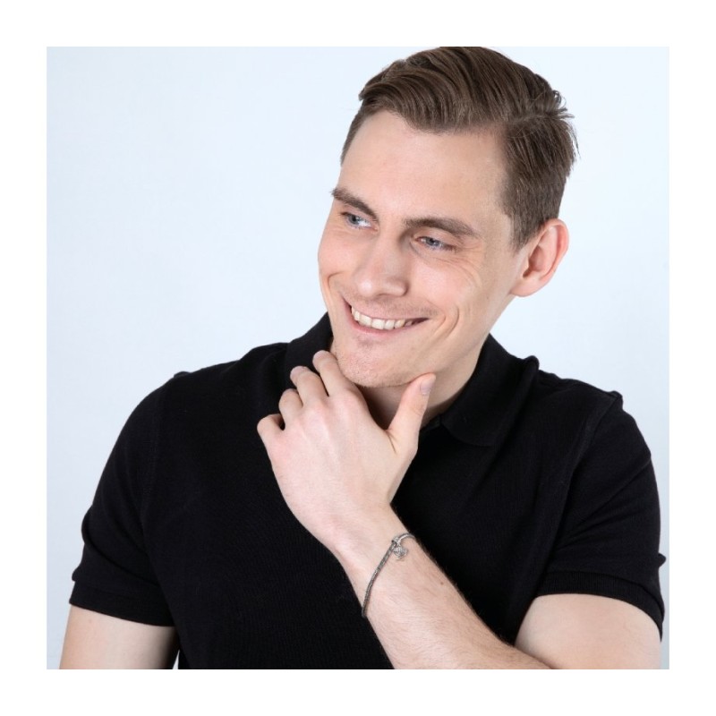 Sterling Silver Menorah Charm | Judaica Charms