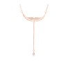 Angels Wings Lariat Pendant Necklace with... | Israeli Fashion Jewelry