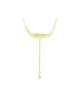 Angels Wings Lariat Pendant Necklace with... | Israeli Fashion Jewelry