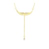 Angels Wings Lariat Pendant Necklace with... | Israeli Fashion Jewelry