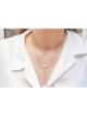 Collier pendentif Lariat ailes d'anges avec... | Bijoux de mode israéliens