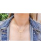 Collier pendentif Lariat ailes d'anges avec... | Bijoux de mode israéliens