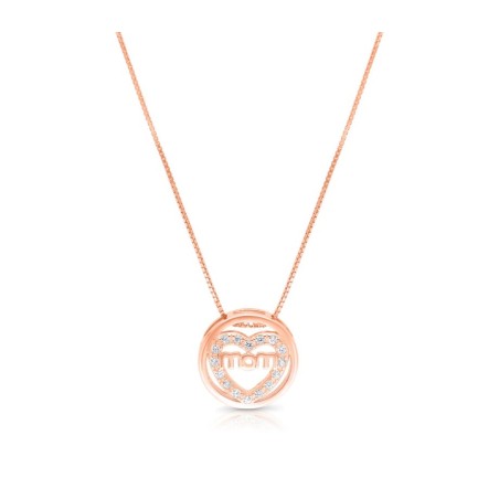 Collier en argent sterling 925 avec pendentif maman... | Bijoux de mode israéliens