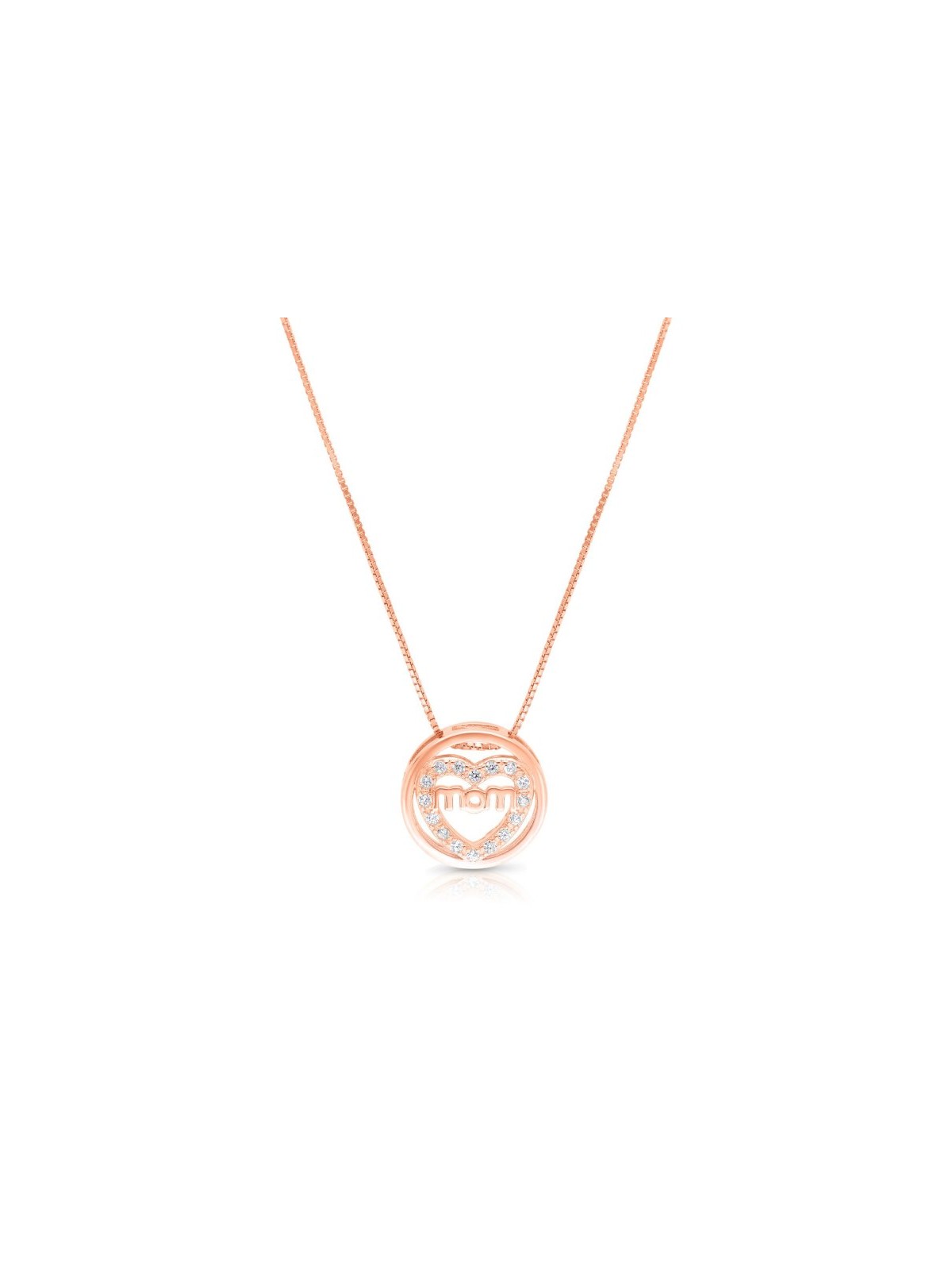 Collier en argent sterling 925 avec pendentif maman... | Bijoux de mode israéliens