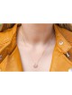 Collier en argent sterling 925 avec pendentif maman... | Bijoux de mode israéliens