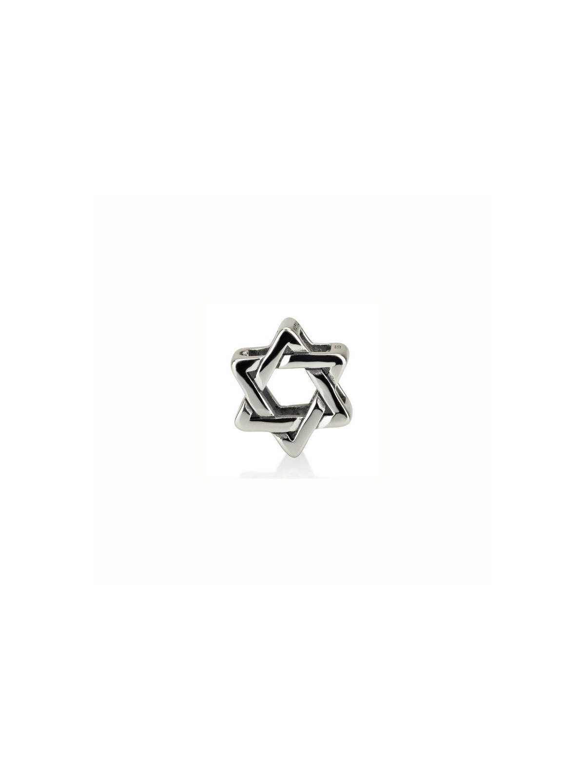 Sterling Silver Star of David Charm for Bracelet o... | Judaica Charms