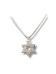 Star of David Necklace with wavy and Line Design Lar... | IDF Dog-Tags