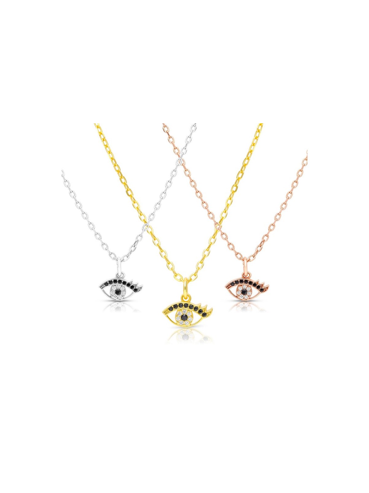 Sterling Silver Necklace Plated with Yellow Gold E... | Jewish Pendant