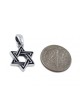 Decorative Star of David Pendant Necklace Sterling Si... | Men Jewelry