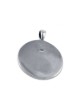 Collier en argent sterling avec 72 noms de Dieu et pierre d'opale... | Pendentif juif