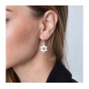 Sterling Silver Dangle Earrings Star of David | Earrings