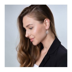 Sterling Silver Dangle Earrings Star of David | Earrings