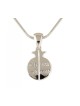 Rhodium Beloved Necklace | Jewish Pendant